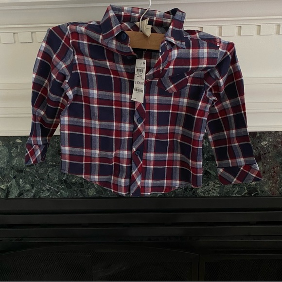First Impressions Plaid Shirt and Jeans Set 18 months - Picture 6 of 7